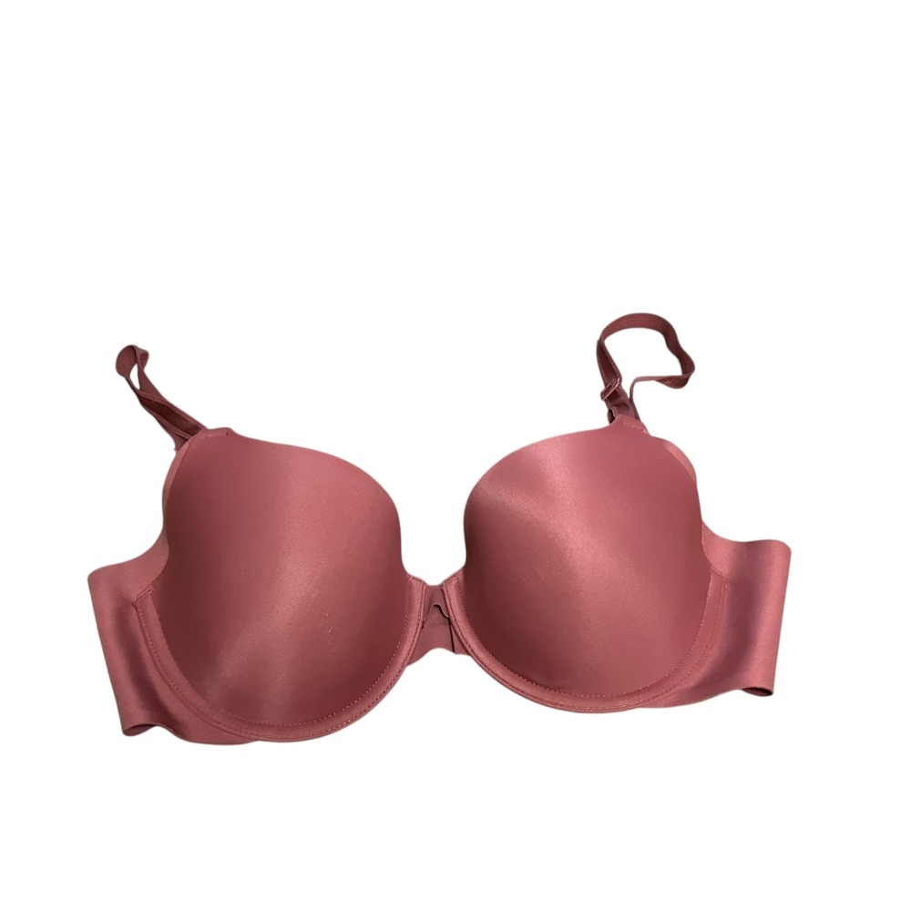 Warners Elements of Bliss Lift T-Shirt Bra 34C Comfort Underwire Rose Mauve